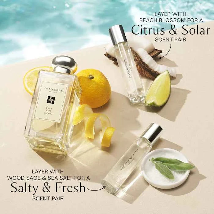 Yuzu Zest Cologne With Citrus