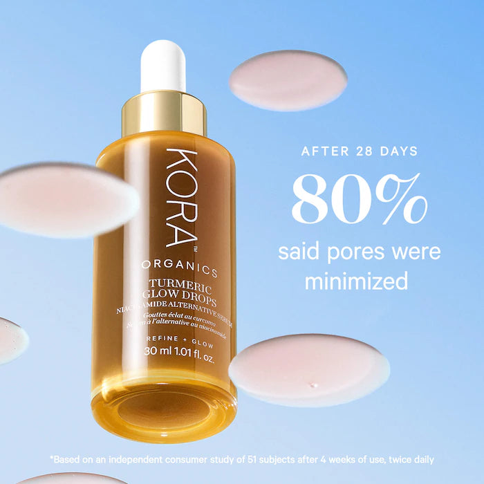 Turmeric Glow Drops Pore-Minimizing Niacinamide Alternative Serum