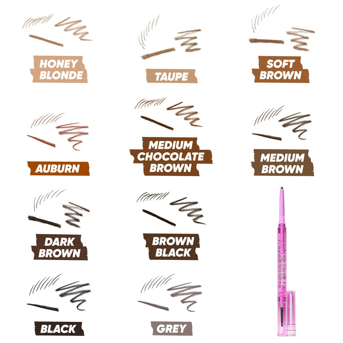 Brow Pop Dual-Action Defining Pencil - Azora Beauty