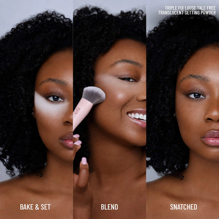 Triple Fix Loose Talc Free Translucent Setting Powder
