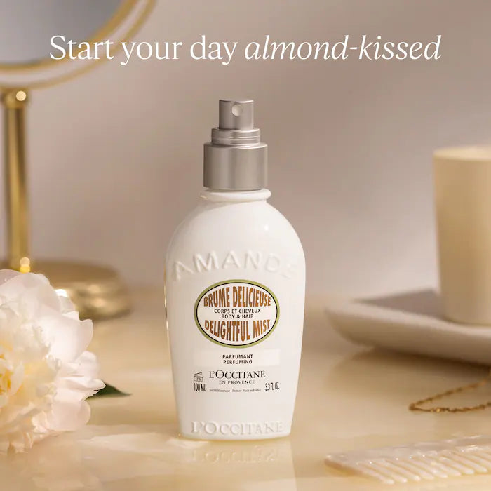 Almond Hair & Body Fragrance Mist