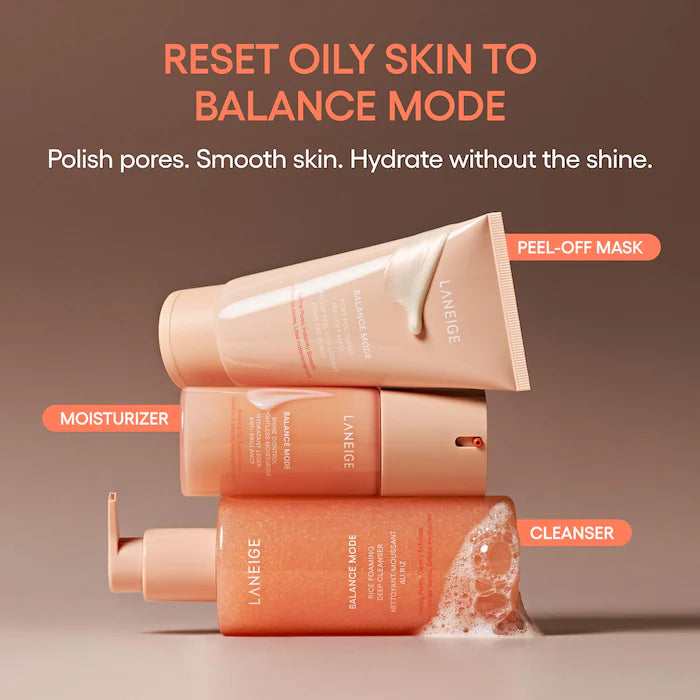 Balance Mode Micro-Foaming Rice Cleanser