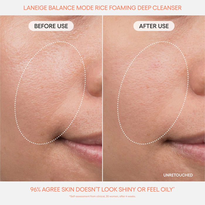 Balance Mode Micro-Foaming Rice Cleanser