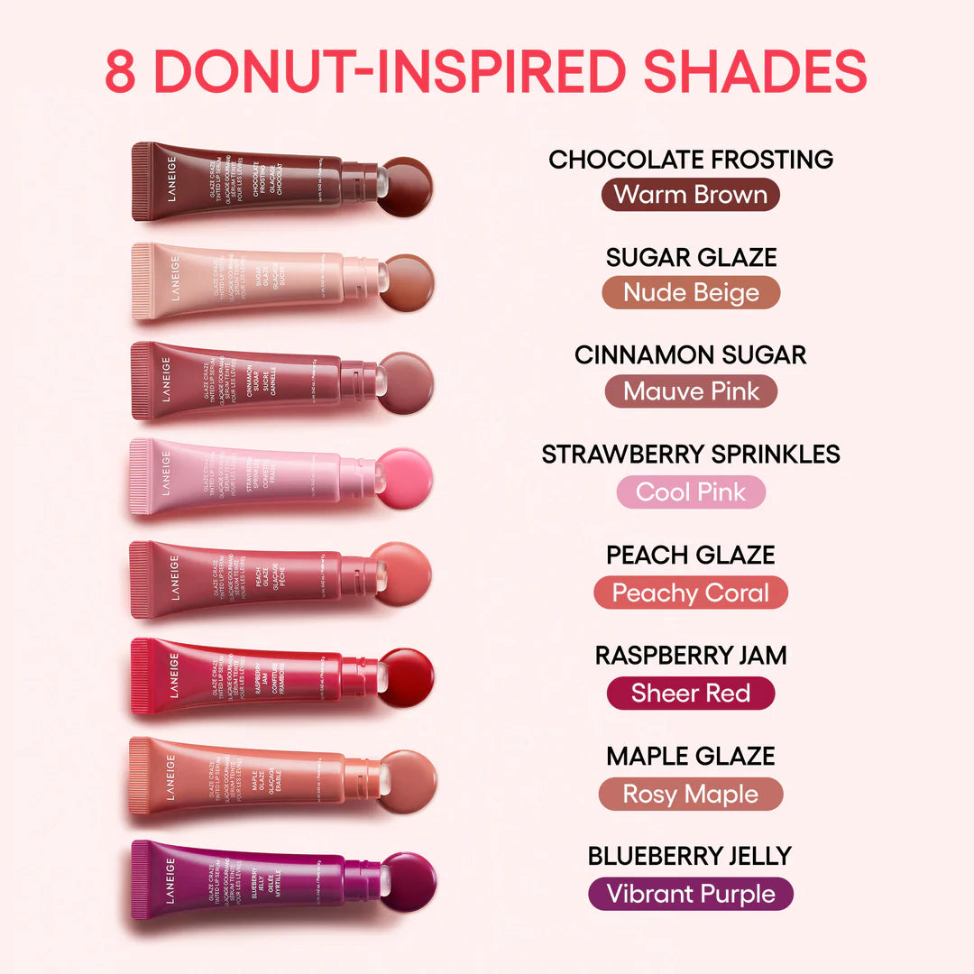 Glaze Craze Tinted Lip Serum - Azora Beauty