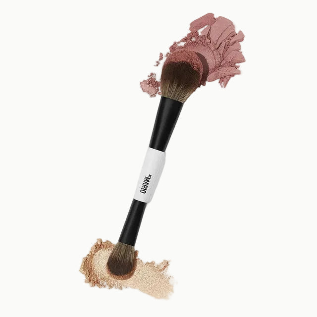 F3 Dual-Ended Precision Powder Brush - Azora Beauty
