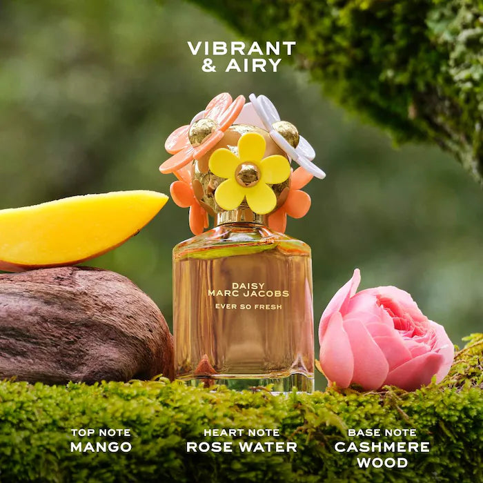 Daisy Ever So Fresh Eau De Parfum With Fruity Rose & Cashmere Woods