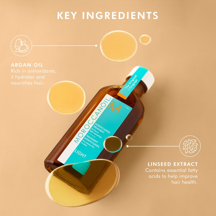 Moroccanoil Treatment Light Hair Oil For Fine Hair