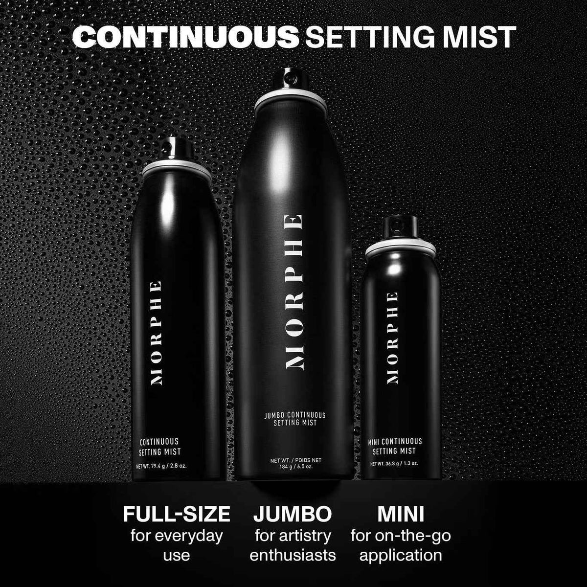 Continuous Setting Mist