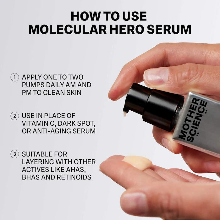 Molecular Hero Dark Spot Serum With Malassezin Vitamin C Alternative