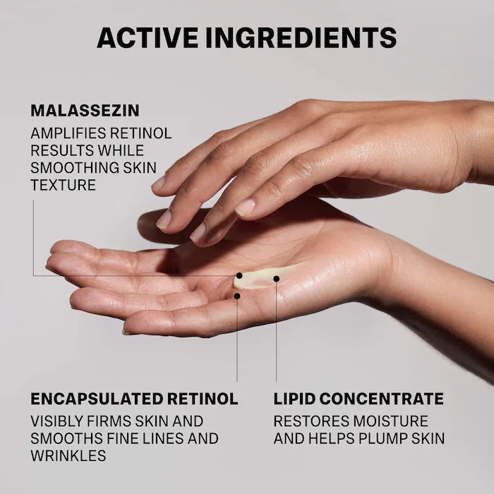 Retinol Synergist Anti-Aging Treatment Serum With Malassezin + 0.3% Encapsulated Retinol