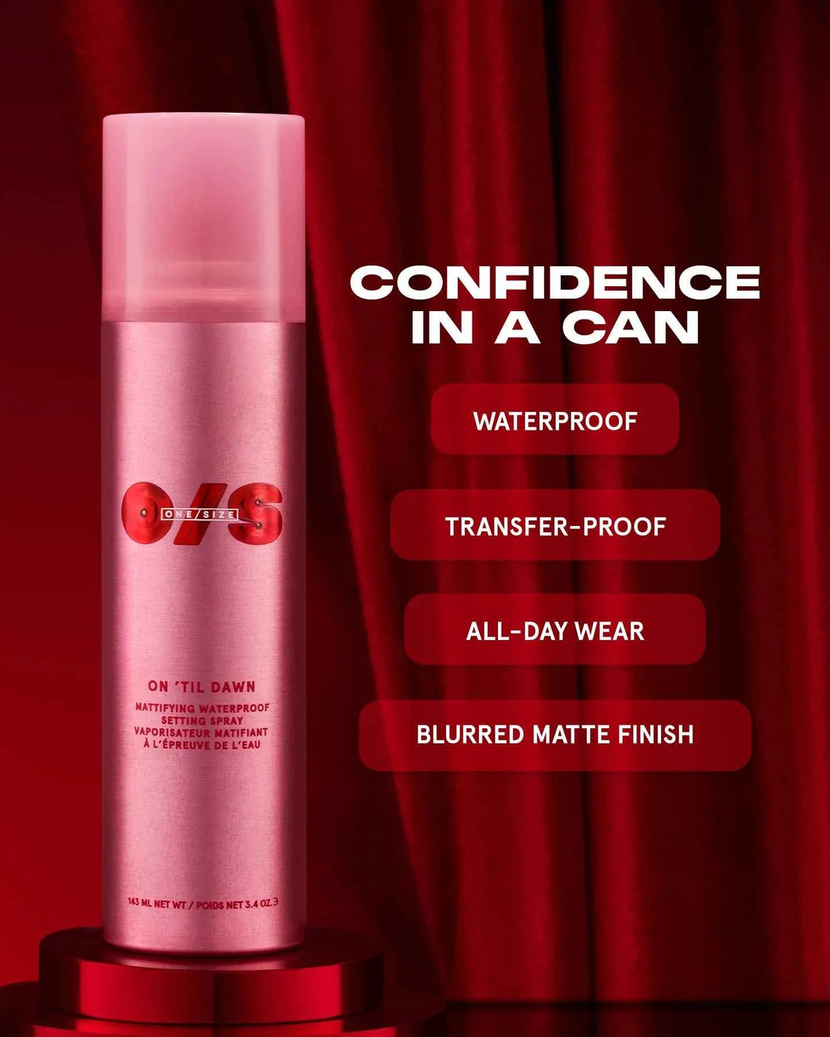 On 'Til Dawn Mattifying Waterproof Setting Spray