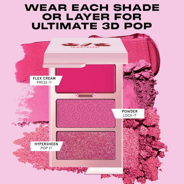 Cheek Clapper 3D Blush Trio Palette - Azora Beauty