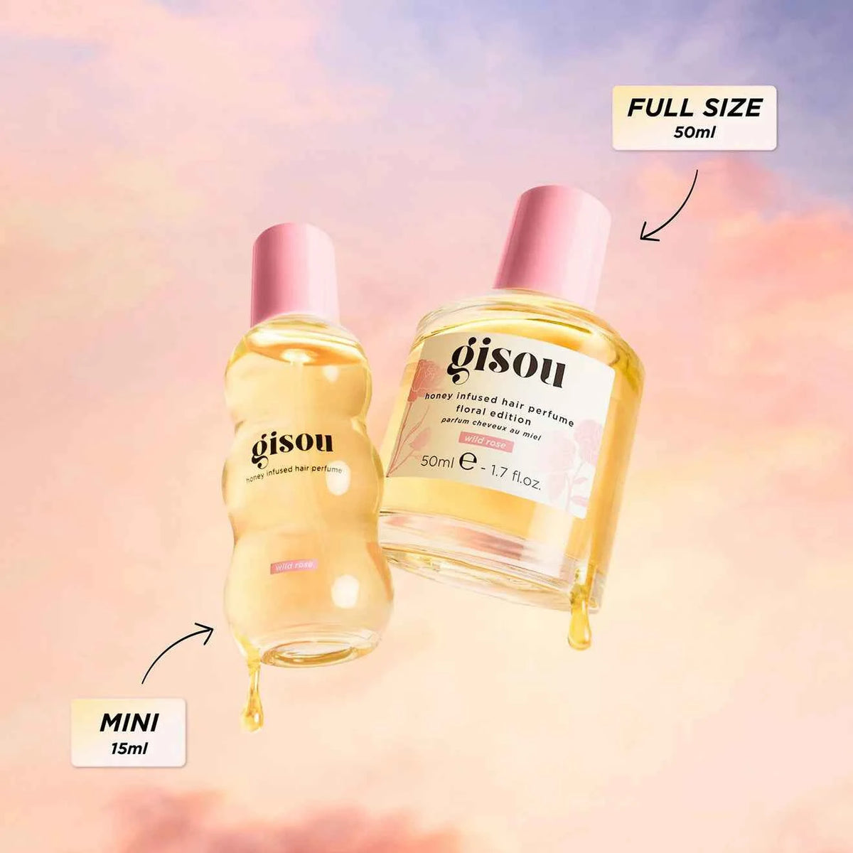 Honey Infused Hair Perfume - Wild Rose