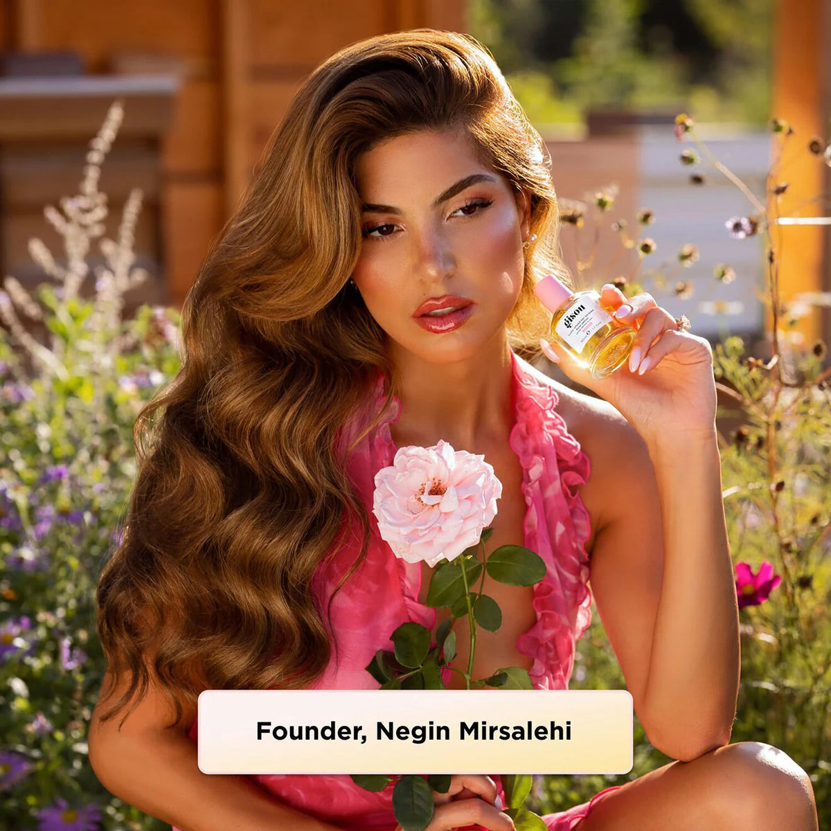Honey Infused Hair Perfume - Wild Rose - Azora Beauty