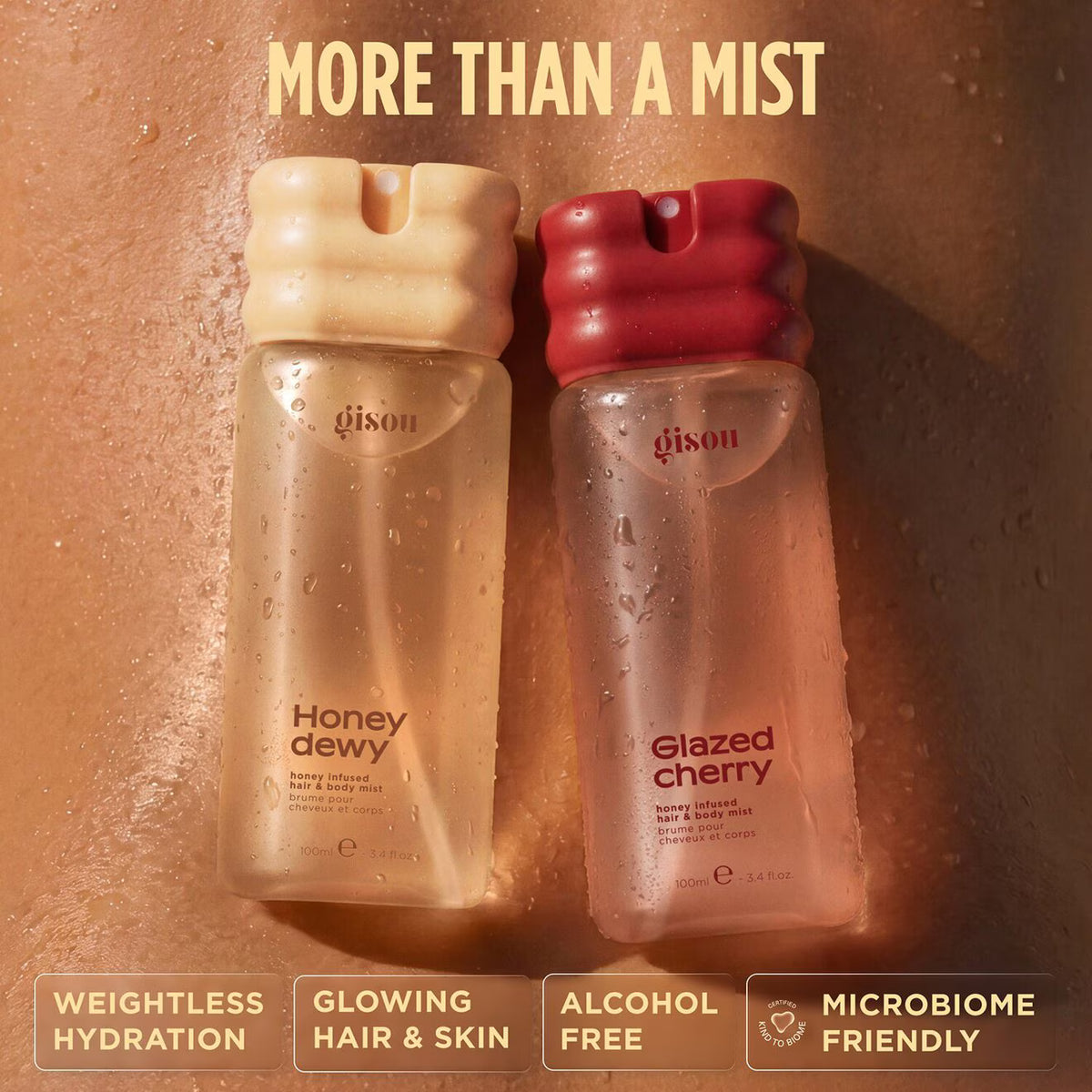 Honey Infused Hair & Body Mist Glazed Cherry - Azora Beauty