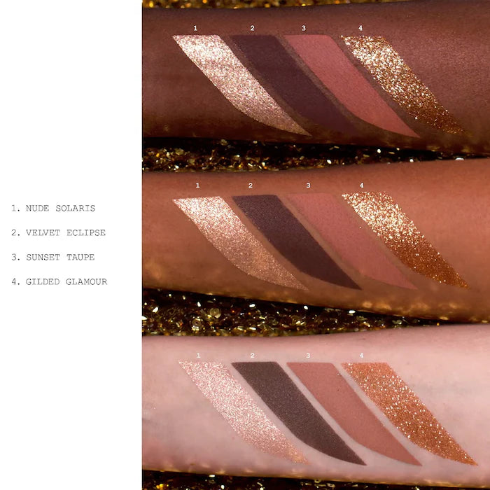 Divine Bronze Luxe Eyeshadow Palette: Venusian Sunrise
