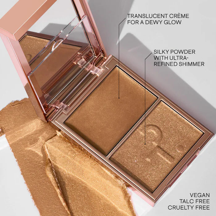 Major Glow Crème and Powder Light Reflecting Highlighter Duo - Azora Beauty
