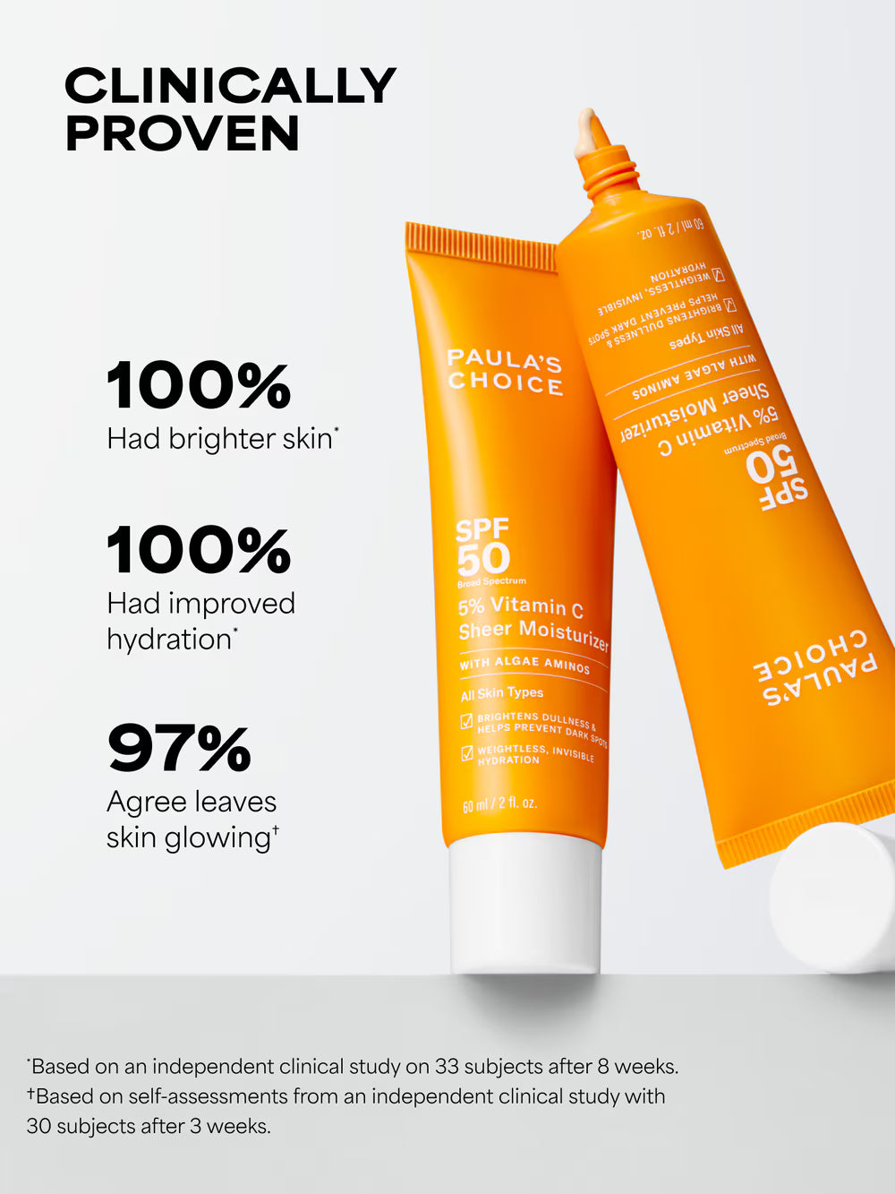 5% Vitamin C Sheer Moisturizer SPF 50 - Azora Beauty