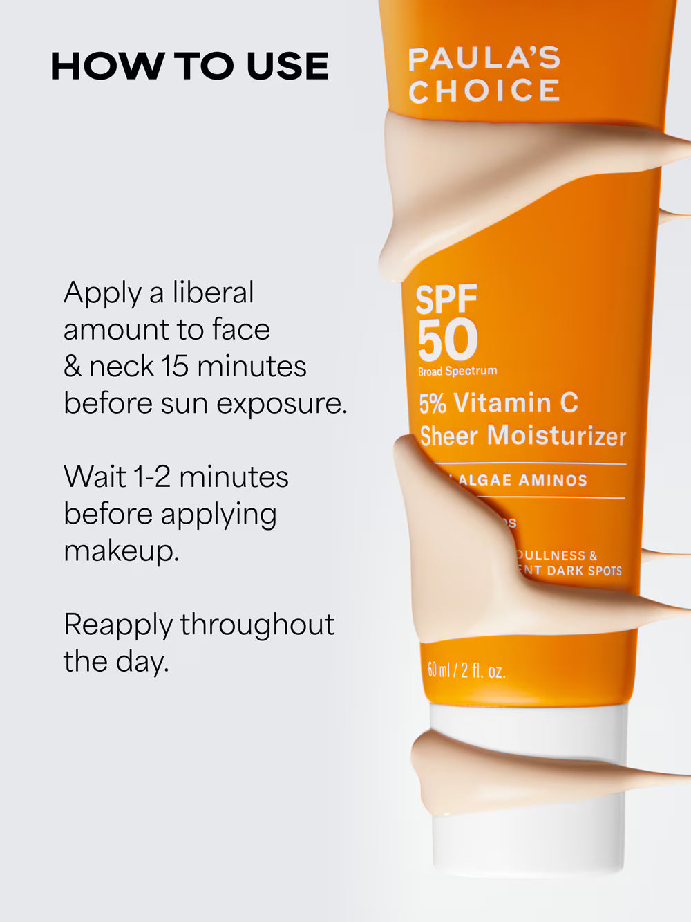 5% Vitamin C Sheer Moisturizer SPF 50 - Azora Beauty