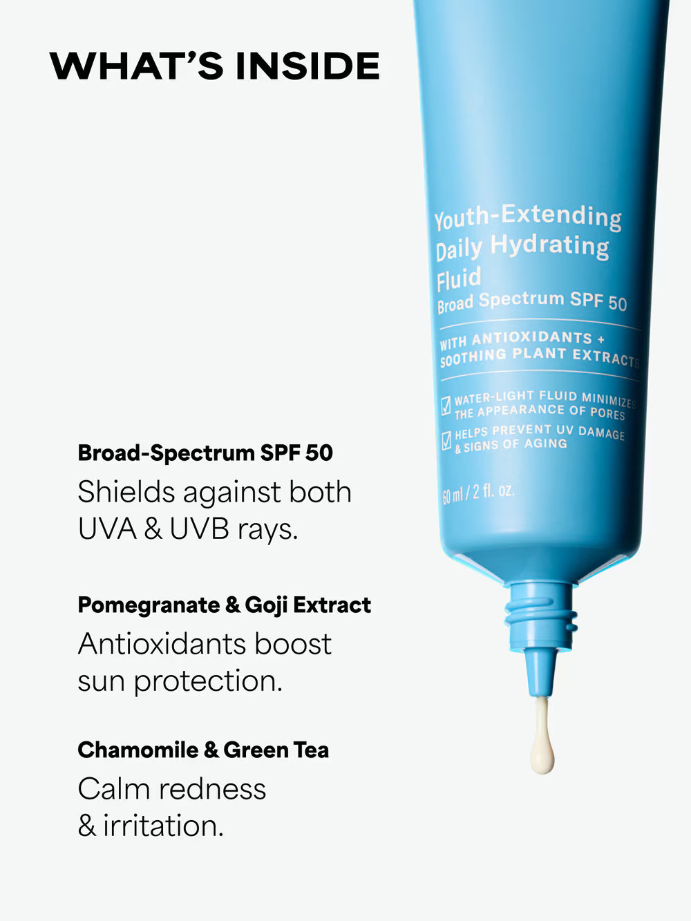 Youth-Extending Daily Hydrating Fluid SPF 50 - Azora Beauty
