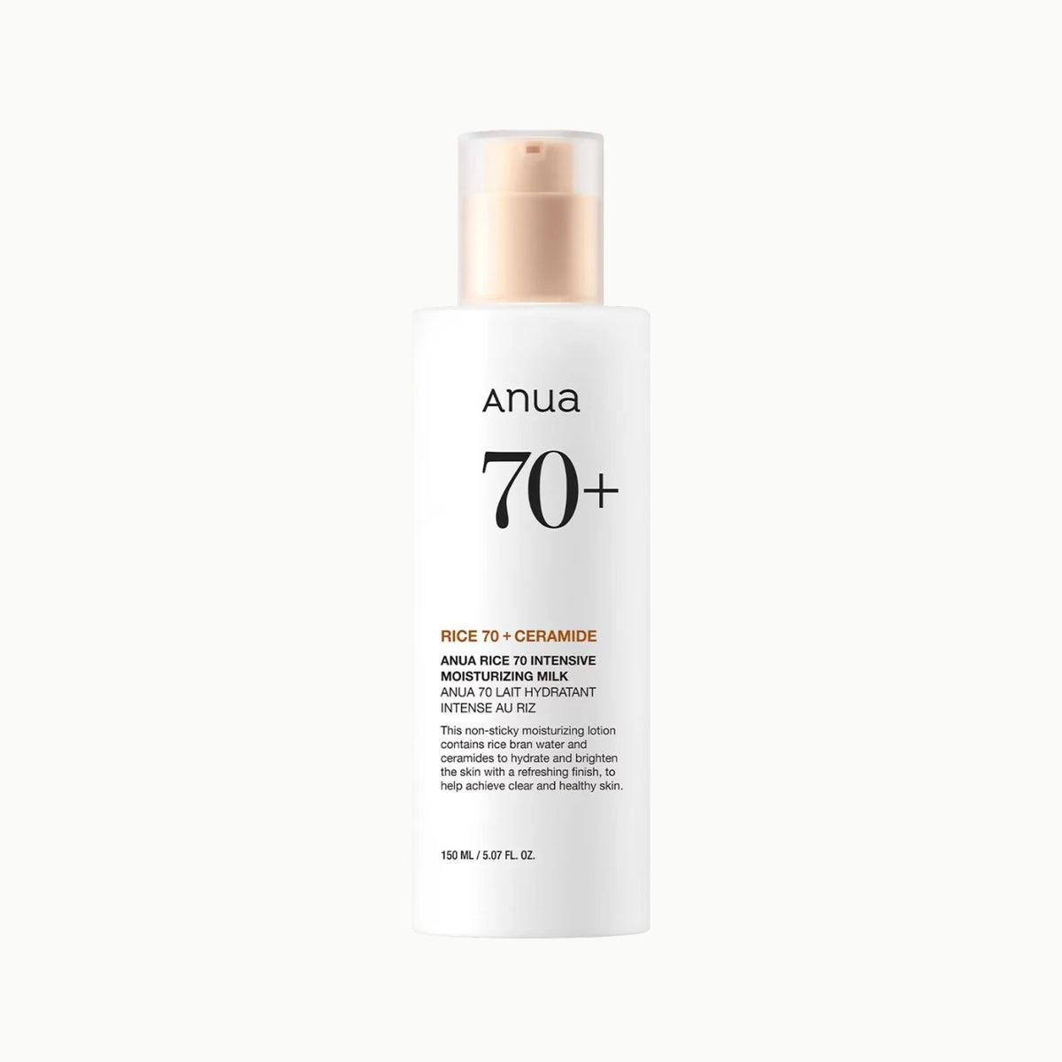 Rice 70 Intensive Moisturizing Milk - Azora Beauty
