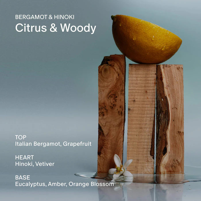 Bergamot & Hinoki Deodorant - Azora Beauty