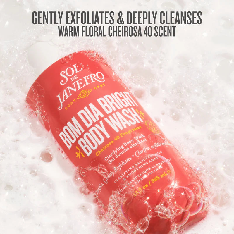 Bom Dia Bright™ Clarifying AHA BHA Body Wash - Azora Beauty