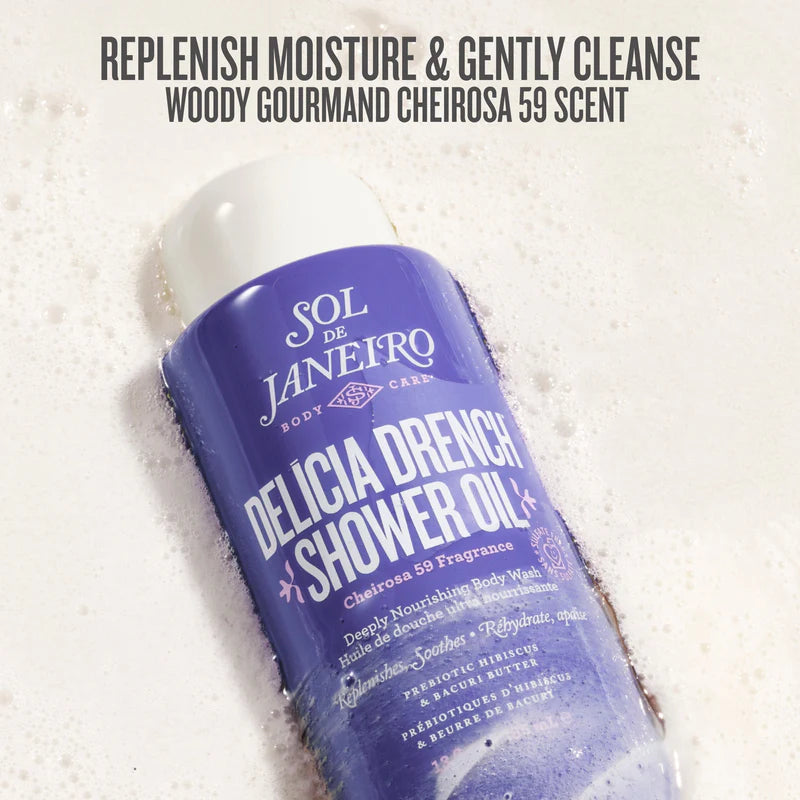 Delícia Drench™ Shower Oil - Azora Beauty