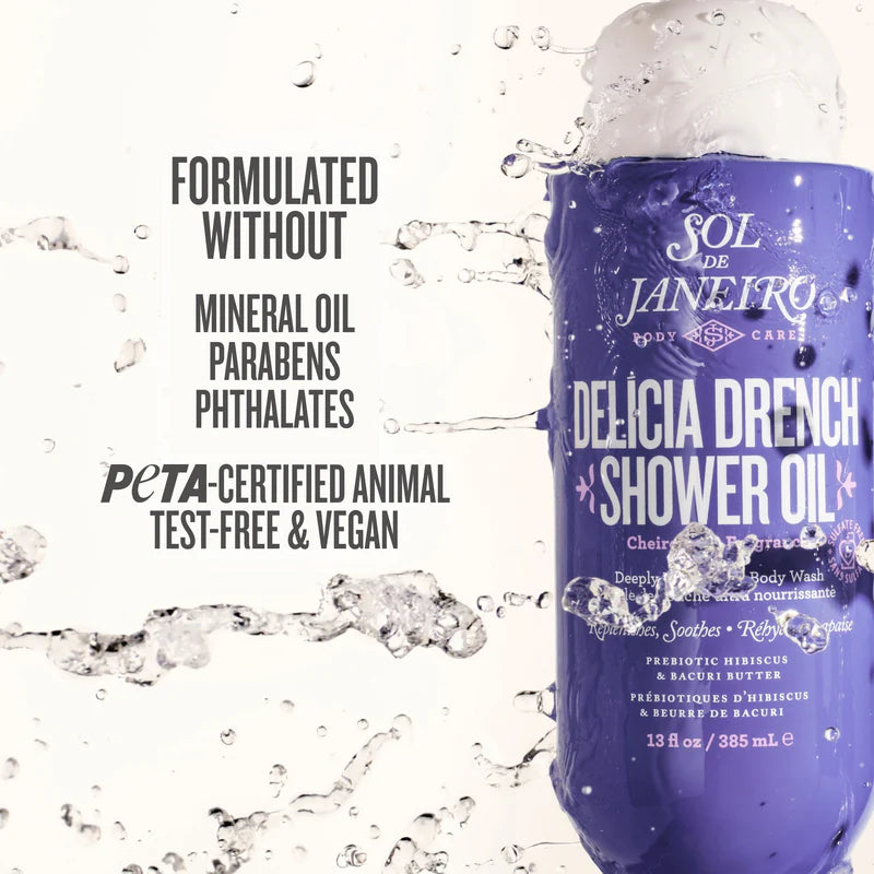 Delícia Drench™ Shower Oil - Azora Beauty