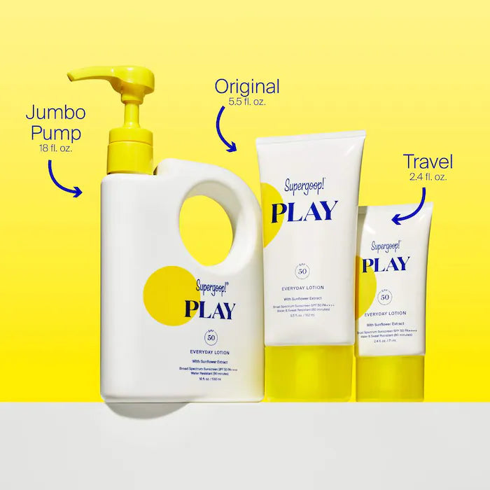 PLAY Everyday Lotion SPF 50 Face & Body Sunscreen - Azora Beauty