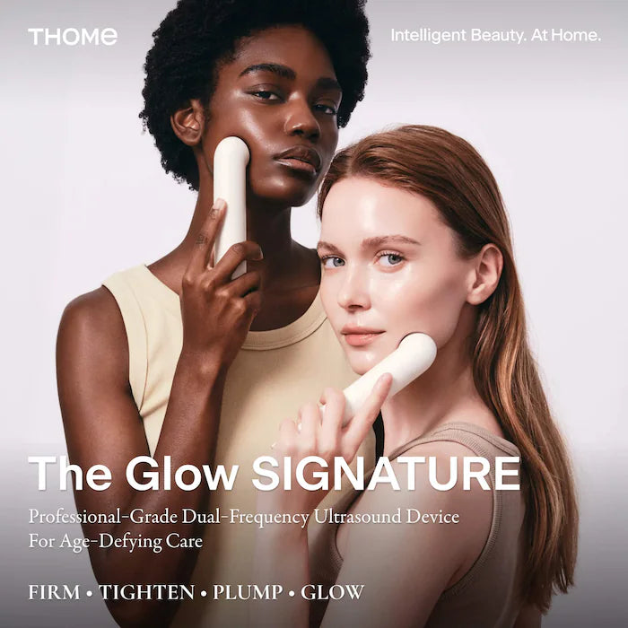 The Glow Signature Professional-Grade Ultrasound Skincare Device For Firming, Radiance & Anti-Aging