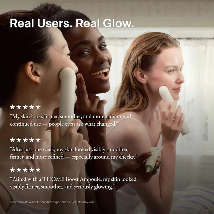 The Glow Signature Professional-Grade Ultrasound Skincare Device For Firming, Radiance & Anti-Aging
