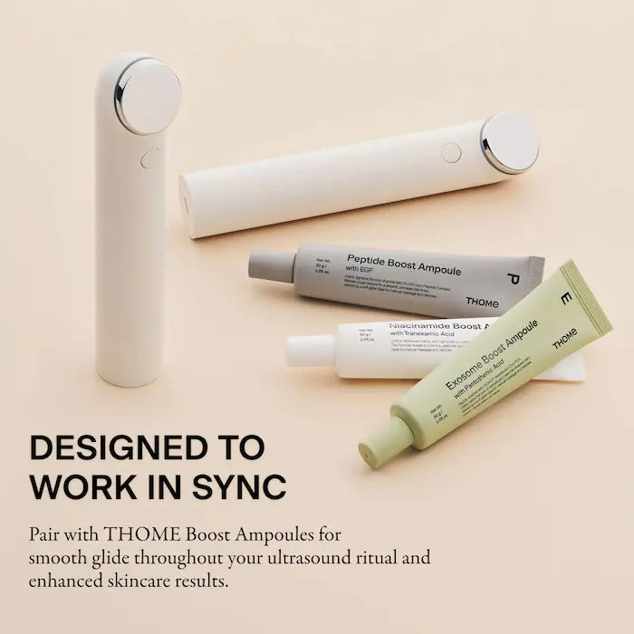 The Glow Signature Professional-Grade Ultrasound Skincare Device For Firming, Radiance & Anti-Aging