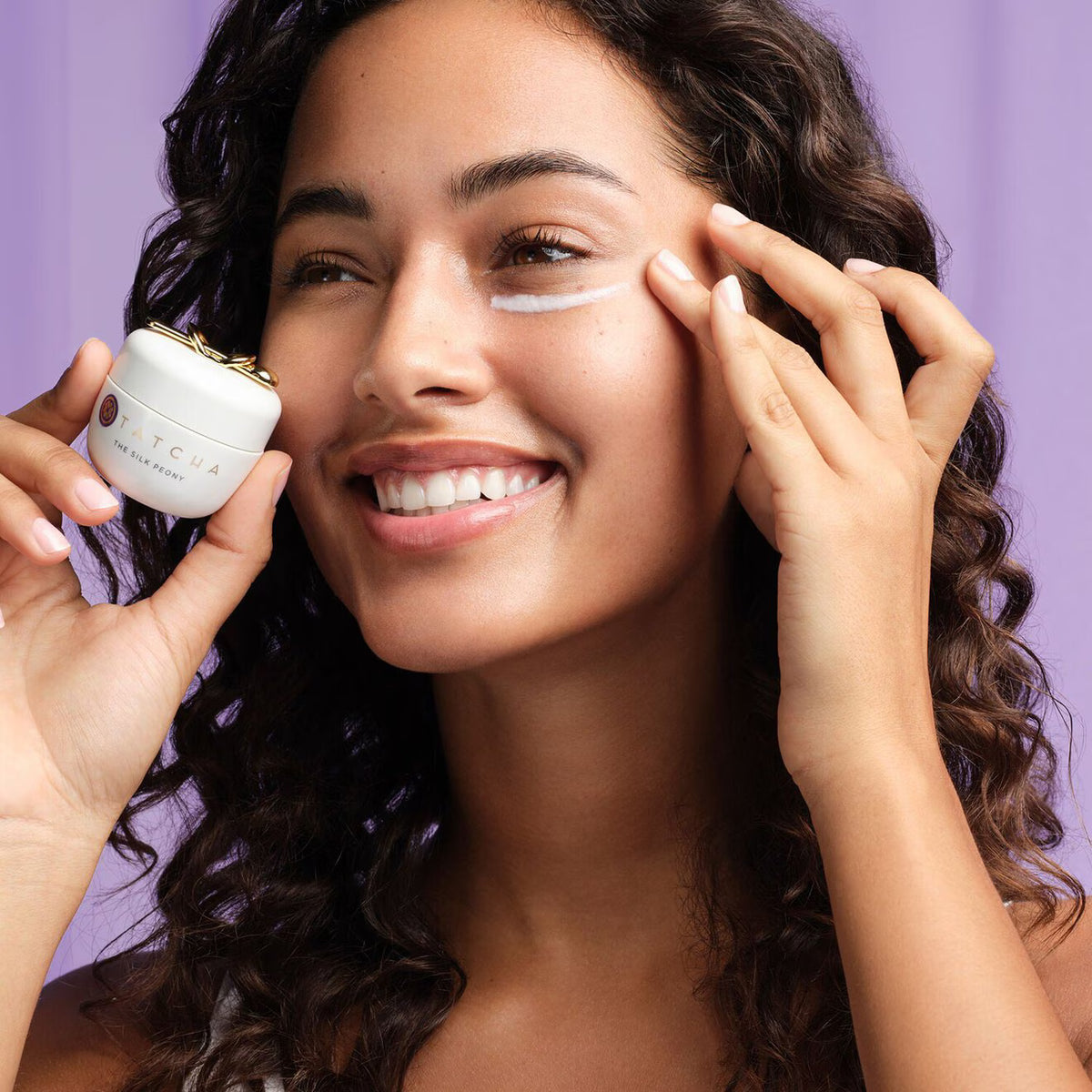 The Silk Peony Line-Smoothing Eye Cream - Azora Beauty
