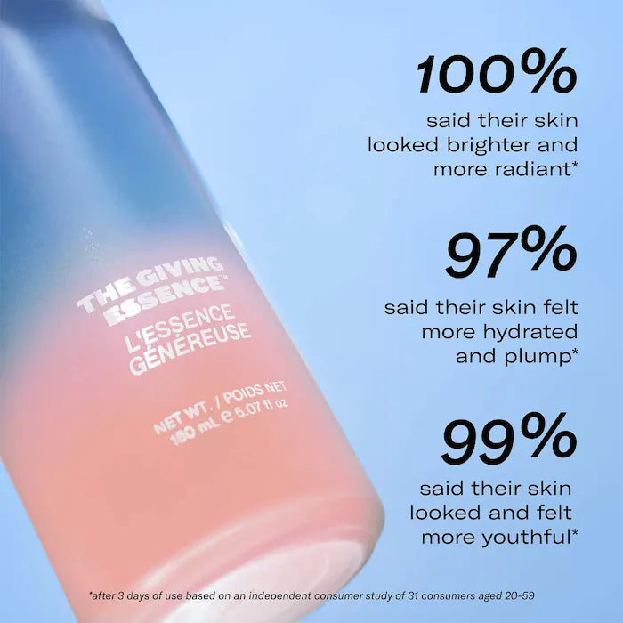 The Giving Essence Brightening & Hydrating Korean Treatment With Niacinamide And Polyglutamic Acid