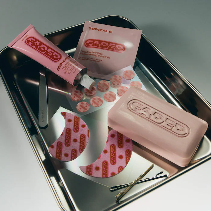 Faded Brightening Peel Pads For Dark Spots, Discoloration & Uneven Skin Tone