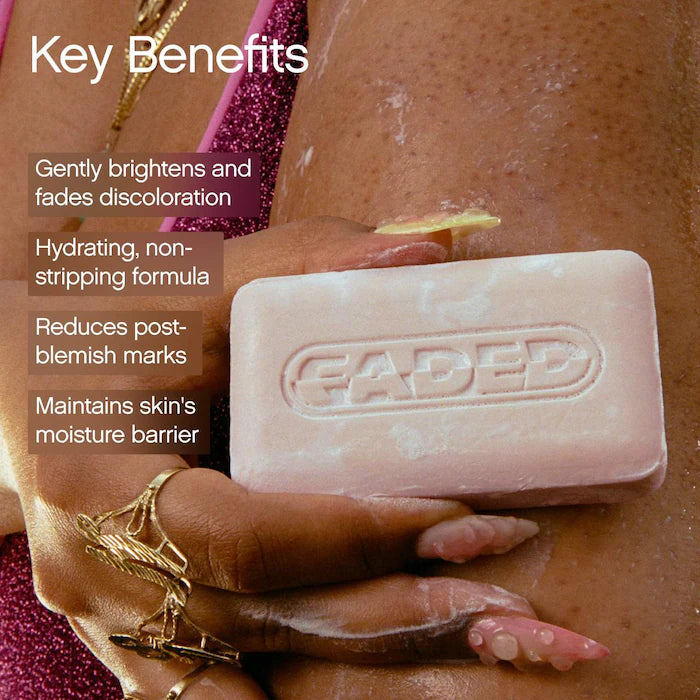 Faded Brightening & Cleansing Body Bar For Uneven Skin Tone