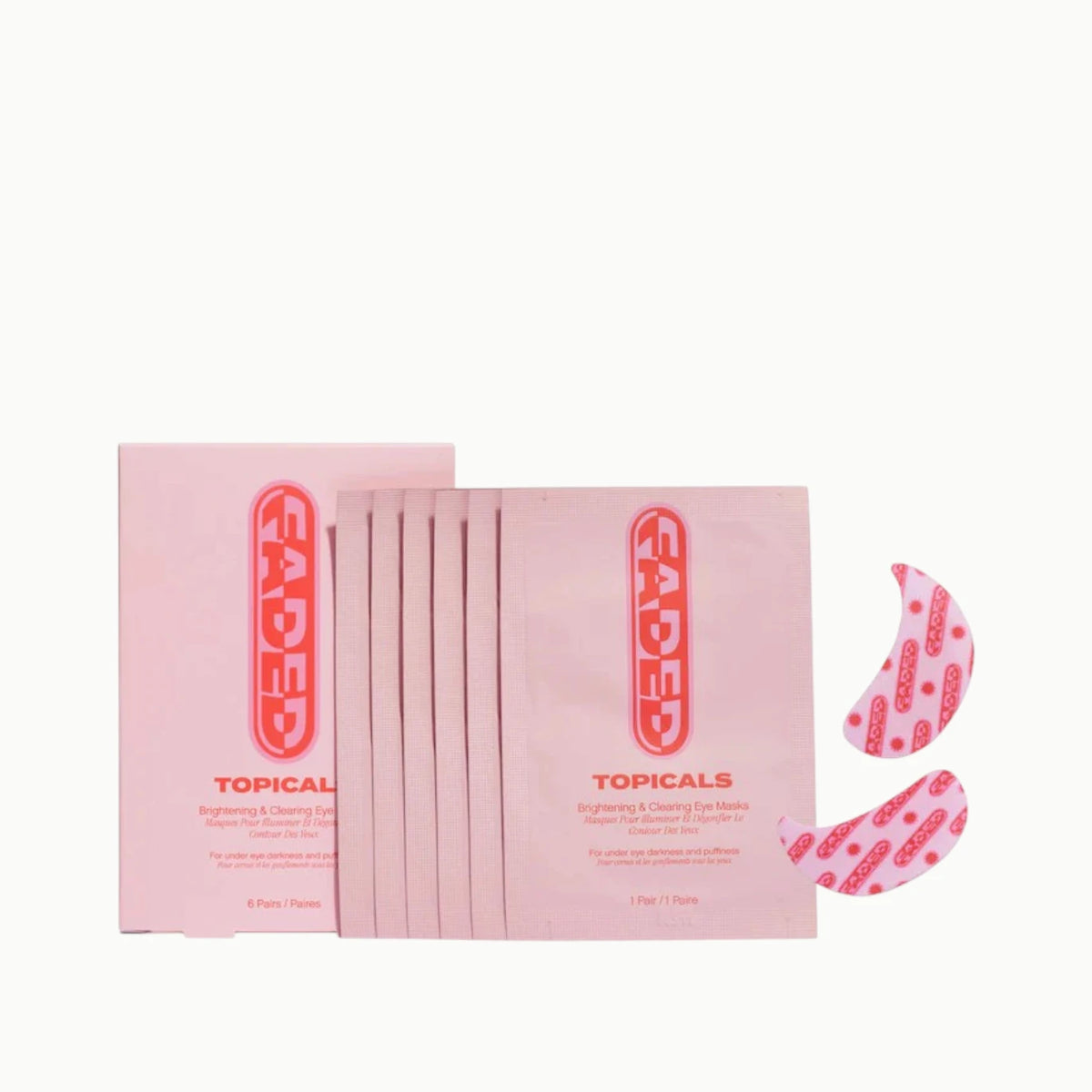 Faded Under Eye Brightening & Clearing Eye Masks