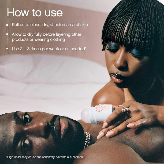 High Roller Ingrown Hair Tonic With AHA And BHA