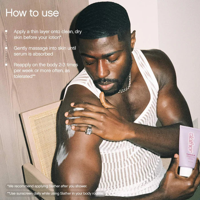 Slather Exfoliating Body Serum With Retinol And AHAs
