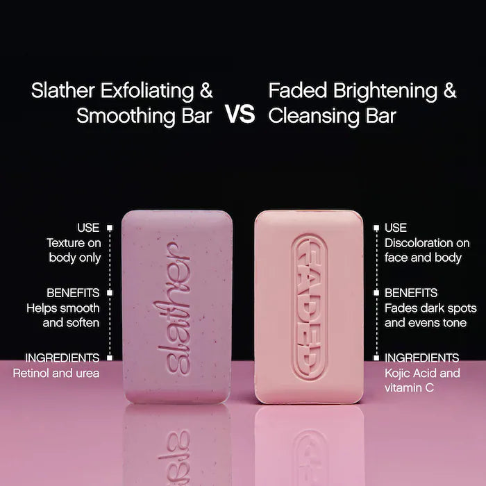 Slather Exfoliating & Smoothing Bar - For Soft Skin