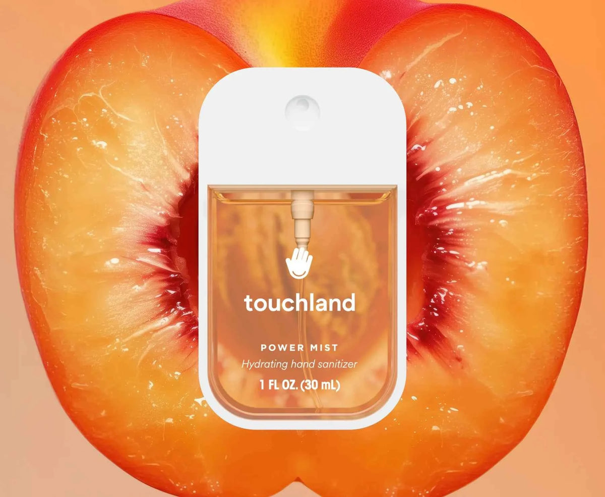 Power Mist Velvet Peach Hydrating Hand Sanitizer