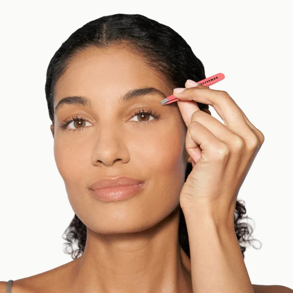 Geranium Mini Slant Tweezer - Azora Beauty