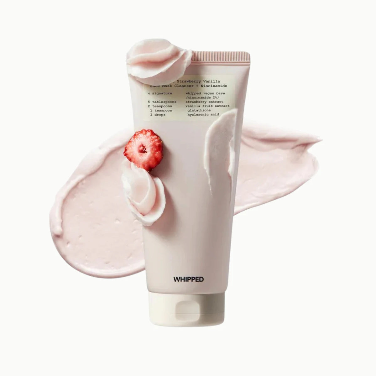 Strawberry Vanilla Face Mask Cleanser + Niacinamide