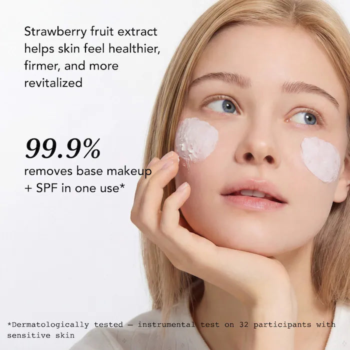 Strawberry Vanilla Face Mask Cleanser + Niacinamide