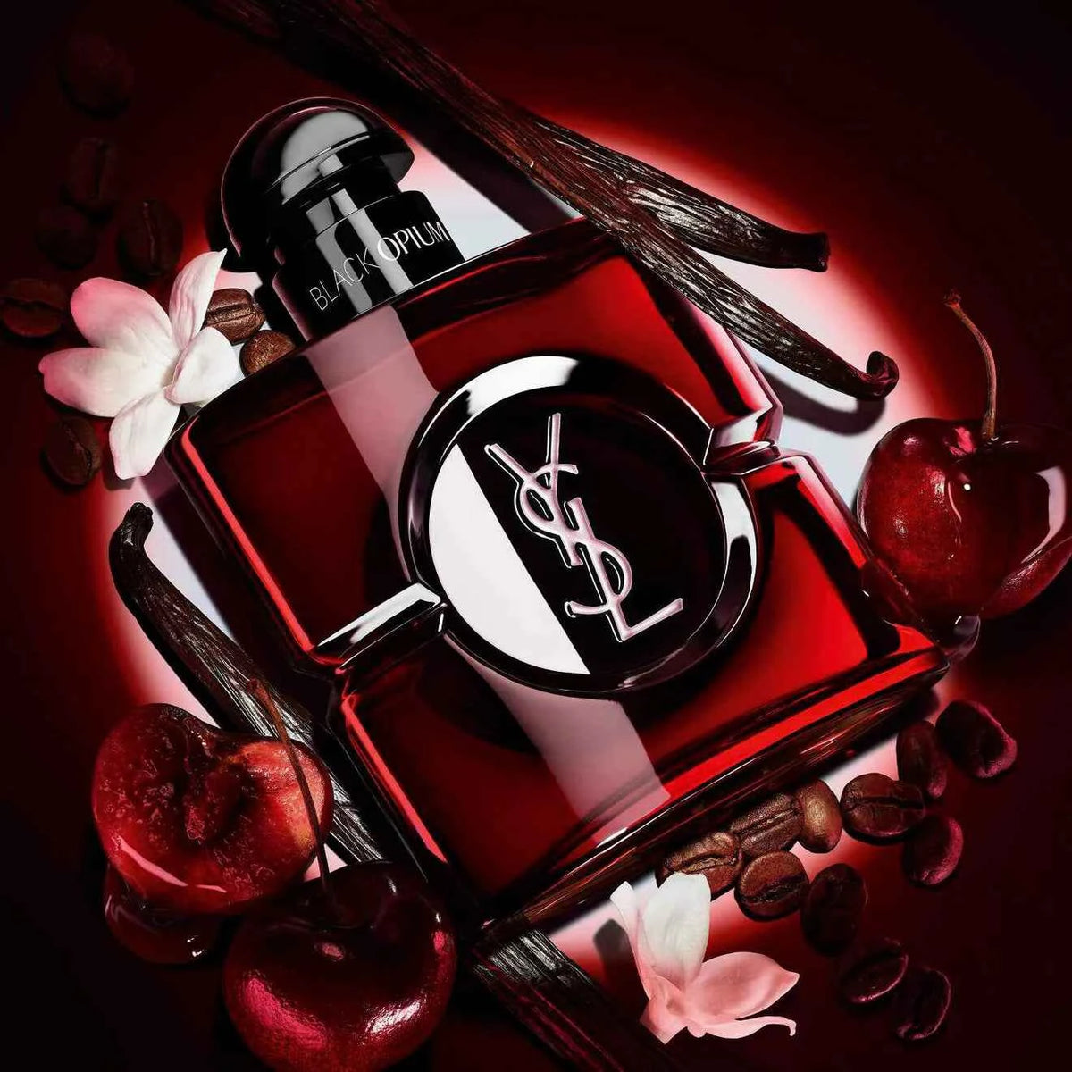 Black Opium Eau De Parfum Over Red