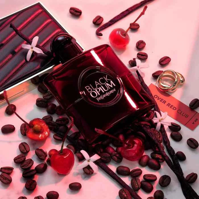 Black Opium Eau De Parfum Over Red