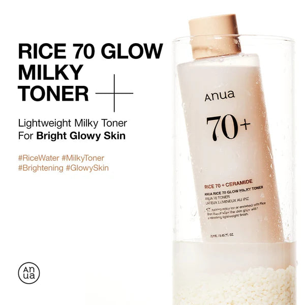 Rice 70 Glow Milky Toner - Azora Beauty