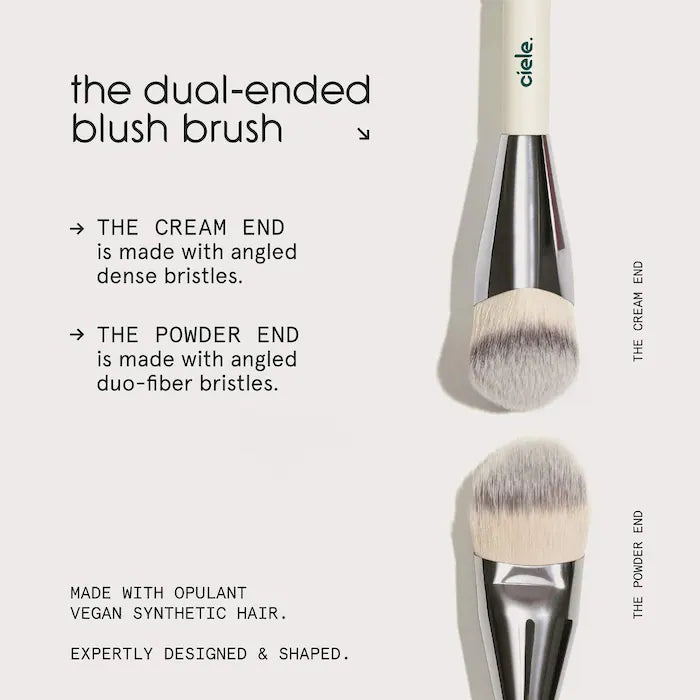 Dual-Ended Blush Brush