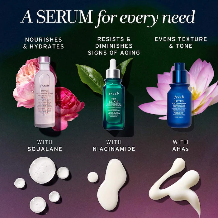 Rose & Squalane Deep Hydration Oil-Infused Serum